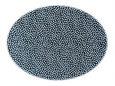 Baumwolle Punkte Dotty schwarz